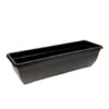 B&M Bell Pot Trough 60cm - Black -B and M Store 256226 Bell Pot Black Trough 60cm 1