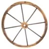 B&M Burntwood Wagon Wheel -B and M Store 276364 wooden wagon wheel