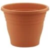 B&M Ascot Round Planter Terra 30cm -B and M Store 278270 278271 278272 278274 ascot round planter terra 30cm 35cm 40cm 47cm 1