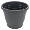 B&M Ascot Round Planter 30cm - Black -B and M Store 278282 ascot round planter black 30cm