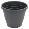 B&M Ascot Round Planter 40cm - Black -B and M Store 278283 ascot round planter black 40cm