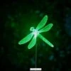 B&M Colour Changing Solar Stake Light - Dragonfly -B and M Store 286951 colour changing stake solar light dragonfly 2