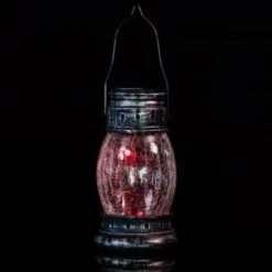 B&M Mining Lantern With Crackle Ball 12 B&M Mining Lantern With Crackle Ball -B and M Store 306957 miners lantern with crackle ball pewter light on1