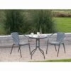 B&M Sorrento Rattan Effect Bistro Set 3pc -B and M Store 331140 sorrento rattan effect bistro set 3pc1
