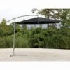 Deluxe Hanging Parasol 3m - Black -B and M Store 331163 3m parasol