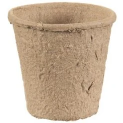 B&M Round Fibre Pots 60pk -B and M Store 331200 60 round fibre pots 2