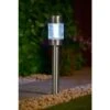B&M Sicily XL Solar Post Lights 3pk -B and M Store 341969 sicily 3pk xl post lights white1