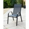 Vancouver Stacking Garden Chair -B and M Store 342223 milano stacking chair1