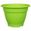B&M Bell Pot Round Planter 30cm - Green 2 B&M Bell Pot Round Planter 30cm - Green -B and M Store 352556 bell pot round planter 30cm lime