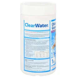 ClearWater Chlorine Granules 1kg -B and M Store 353363 clearwater 1kg chlorine granules 4