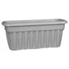 B&M Grey Trough Planter 60cm -B and M Store 368889 canterbury trough 60cm grey