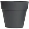 B&M Soho Pot Planter - Charcoal 28cm -B and M Store 378389 385058 381595 soho planter charcoal 38cm 28cm 17cm 5