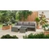Sorrento Reversible Rattan Effect Corner Sofa Set 2pc -B and M Store 379294 379446 sorrento reversible rattan corner set