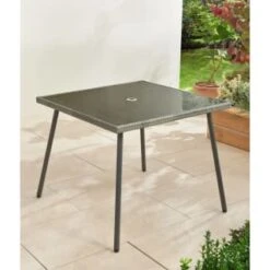 Sorrento Rattan Effect Patio Set -B and M Store 379296 379451 sorrento 6 piece rattan effect patio set 21