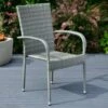 Sorrento Rattan Effect Stacking Chair -B and M Store 379350 sorrento rattan effect stacking chair