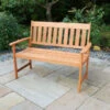 Jakarta Solid Wood Garden Bench -B and M Store 379397 jakarta solid wood garden bench