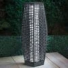 Sorrento Solar Powered Floor Lamp - Grey 69cm -B and M Store 379427 sorrento solar powered 69cm grey floor lamp warm white led