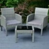 Sorrento Armchair Bistro Set 3pc -B and M Store 379445 sorrento 3 piece armchair bistro set
