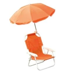 B&M Kids Parasol Chair - Orange 6 B&M Kids Parasol Chair - Orange -B and M Store 379678 kids parasol chair orange