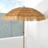 B&M Tiki Parasol 1.8m -B and M Store 379786 island paradise 1 8m tiki parasol