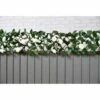 Expanding Artificial Rose & Leaf Trellis 180 X 30cm -B and M Store 379970 expanding leaf trellis with roses 180x30cm 2