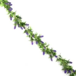 B&M Artificial Lavender Garland 180cm -B and M Store 379985 180cm artificial lavender garland