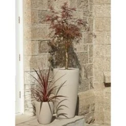 B&M Medium Amesbury Planter - Stone -B and M Store 381630 381631 381632 small medium large amesbury stone planter