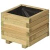 Astmoor Square Planter 30 X 30 X 27cm -B and M Store 385866 astmoor square planter 5
