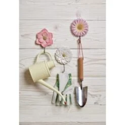 B&M Flower Wall Hook - Cream -B and M Store 392759 flower wall hook lilac 2