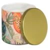 B&M Printed Candle With Gold Lid -B and M Store 392779 printed candle with gold lid 3