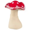 B&M Ceramic Toadstool Ornament -B and M Store 392839 ceramic toadstool
