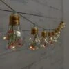 10 Solar Floral Lightbulb String Lights 1 10 Solar Floral Lightbulb String Lights -B and M Store 392903 10 solar floral lightbulb string lights