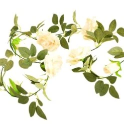 B and M Store -B and M Store 392943 200cm artificial rose solar garland 2