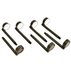 Solar Powered New York Post Lights 8pk -B and M Store 392977 8 pack solar powered new york post lights 3