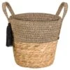 B&M Urban Eden Cotton Rope Planter With Tassels -B and M Store 393051 urban eden cotton rope planter with tassel