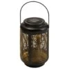 B&M Urban Eden Solar Powered Metal Lantern -B and M Store 393057 urban eden solar powered metal lantern