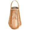 Small Solar Powered Natural Lantern -B and M Store 393062 solar powered natural lantern with flickering warm white led 2