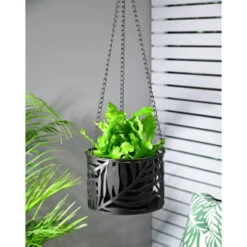 B&M Urban Eden Metal Hanging Planter -B and M Store 393063 urban eden metal hanging planter1