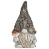 B&M Solar Rustic Gonk Gnome Ornament - Mushroom -B and M Store 393242 solar rustic gonk gnome ornament mushroom 2