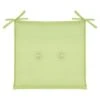 Luxury Seat Pads - Green 2pk -B and M Store 393560 2pk shower resistant seat pads green