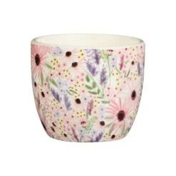 B&M Boho Garden Ceramic Plant Pots 3pk - Flowers -B and M Store 393644 3pk boho garden ceramic plant pots flower 4