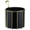 B&M New York Planter With Hook - Gold -B and M Store 393659 new york planter with hook gold