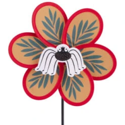 B&M Kids Insect Windmill Stakes 3pk -B and M Store 393684 3pk kids windmills spider 2