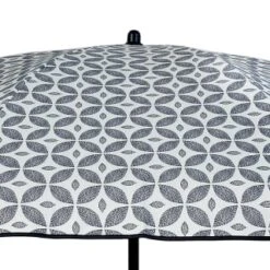 B&M Urban Eden Printed Parasol 1.8m - Geo -B and M Store 393760 urban eden 1 8m printed parsasol geo close up 2