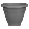 Bell Pot Planter - Grey 2 Bell Pot Planter - Grey -B and M Store 397052 35cm bell pot grey planter