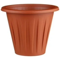 Terracotta Round Planters 3pk -B and M Store 397064 3 pack terracotta round planters 2